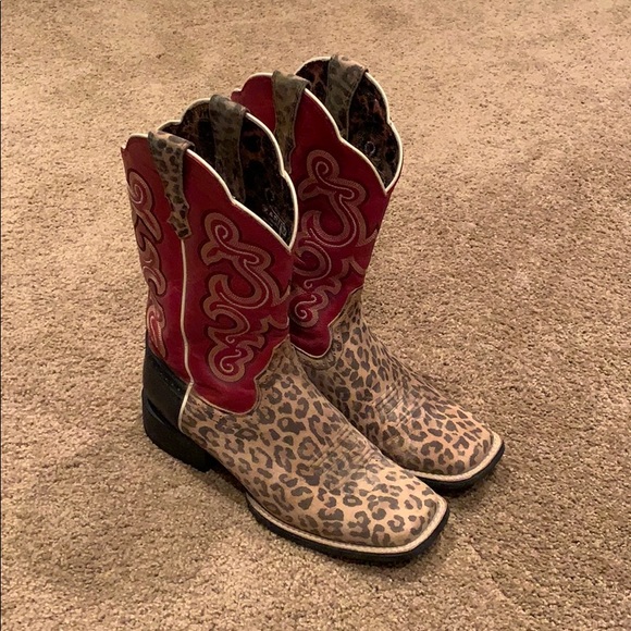 cheetah ariat boots